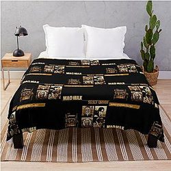 8Bit Mad Max  Throw Blanket