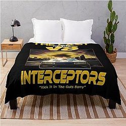 Mad Max Interceptor Throw Blanket