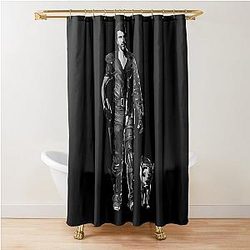 MAD MAX CHROME Shower Curtain