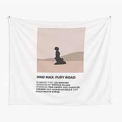 Mad Max Minimalist Poster Tapestry