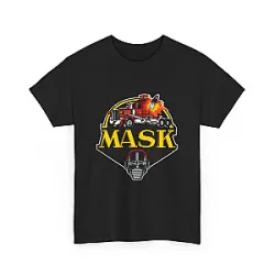 Mask Of The Apocalypse DTNK1406 Black Mad Max T-Shirts