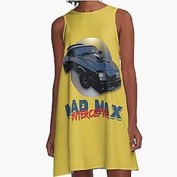 Mad Max Movie Intrerceptor A-Line Dress