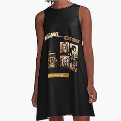 8Bit Mad Max  A-Line Dress