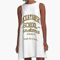 Mad Max Rocktansky School Of Calm-Mad Max A-Line Dress