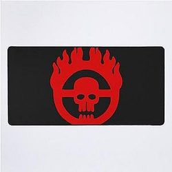 Best seller mad max skull merchandise Desk Mat