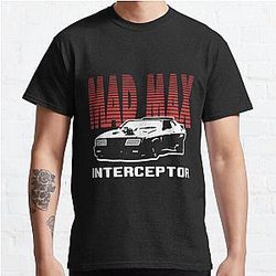 Gift Idea Mad Max Interceptor Gifts Music Fans Classic T-Shirt