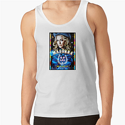 Madonna – Confessions on Art Floor Drop Madonna Tank Tops