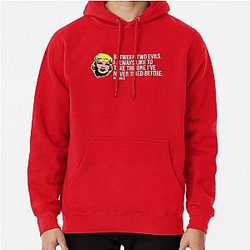 Mae West Pop Art Pullover Hoodie