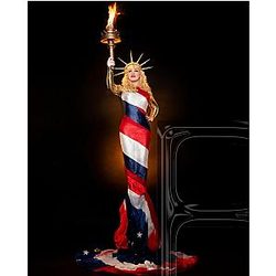 Mae West Statue Liberty Vintage Photo Print