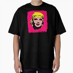 Colorful Mae West Pop Art Style Oversized T-Shirt