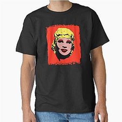 Colorful Mae West Pop Artist Classic T-Shirt