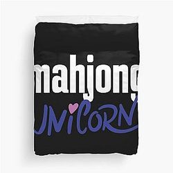 Mahjong Unicorn Duvet