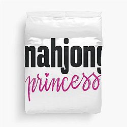 Mahjong Princess Duvet Cover