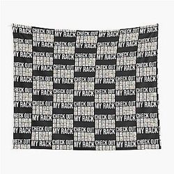 Mahjong Player Quote Tapestry