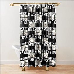 Funny Mahjong Player Quote Shower Curtain