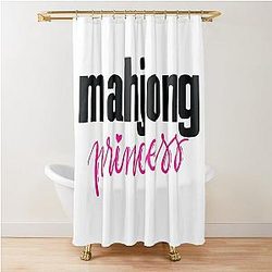 Mahjong Princess Shower Curtain
