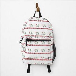 Happiness Is Playing Mahjong Mahjong Game Backpack