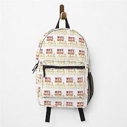Wife Mom Mahjong Legend - Mahjong Game Backpack