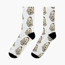 One Cute Halloween Ghost Design Socks
