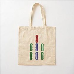 Seven Bamboo Stick String Tiao Tile. It's Mahjong Time! Cotton Bag