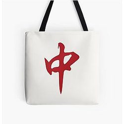 Red Mahjong Dragon Hongzhong Tile 

It's Mahjong Time All Over Print Tote Bag