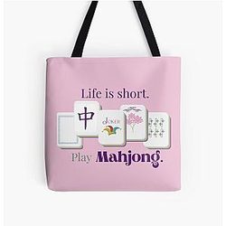 Play All Over Print Tote Bag