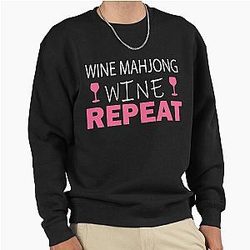 Wine Mahjong Sweatshirt
