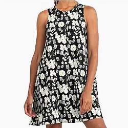 Floral A-Line Dress