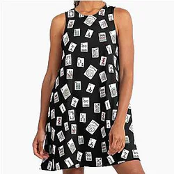 Black Mahjong Dress