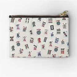 Mahjong game &.Design Zipper Pouch