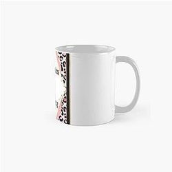 Keep Calm And Play Mahjong In Leopard Pattern Frame Classic Mug