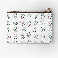 Mahjong Tile Zipper Pouch