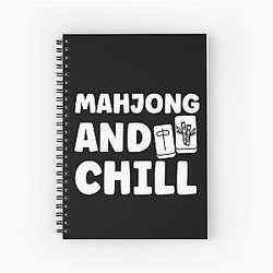 Mahjong & Chill - Funny Mahjong Notebook