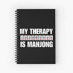 My is Mahjong Funny Quote Spiral Notebook
