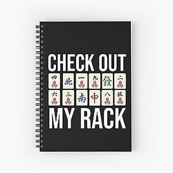 Funny Mahjong Player Quotations Notebook