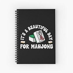 It's a Beautiful Day for Mahjong Notebook