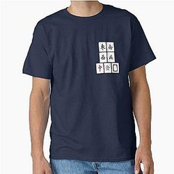 Mahjong Tile Honors Faan Classic T-Shirt