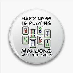 Happiness is playing Mahjong with the girls