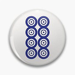 Eight Wheel Dot Ba Tong Tile Its Mahjong Time!