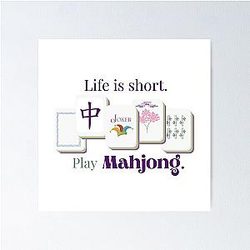 Play Mahjong Poster