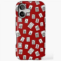 Red Mahjong iPhone Case