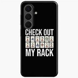 Funny Mahjong Player Quote Galaxy Soft Case