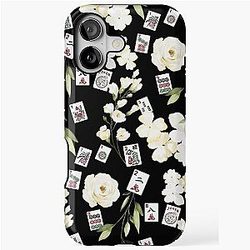 Floral MahJong iPhone Case