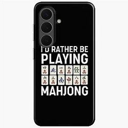 I'd Rather Be Playing Mahjong Samsung Galaxy Case