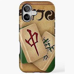 MAHJONG iPhone Tough Case