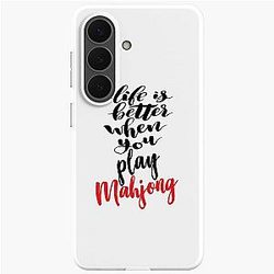 Mahjong Life Is Better When You Play Samsung Galaxy Case