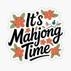 Mahjong Time Sticker