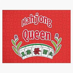 Mahjong Queen for smart women and girls Jigsaw Puzzle