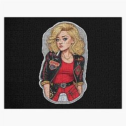 Cute Pretty Maisie Peters as Rock Star Jigsaw Puzzle RB1212