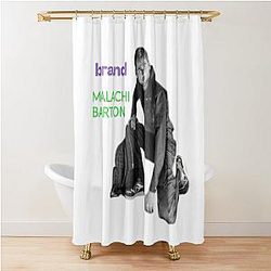 Malachi Barton Character Art Unique Design for T-Shirts and Wall Decor Shower Curtain